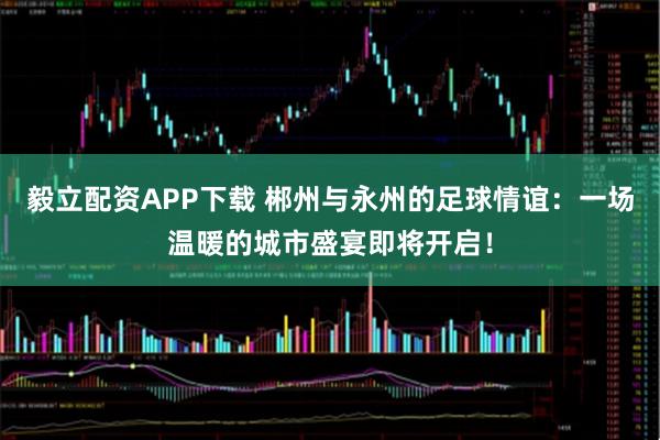 毅立配资APP下载 郴州与永州的足球情谊:一场温暖的城市盛宴即将开启!